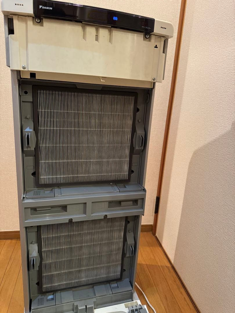 ダイキン 空気清浄機 ACEF12X-W 2021年製 ストリーマ搭載 動作品