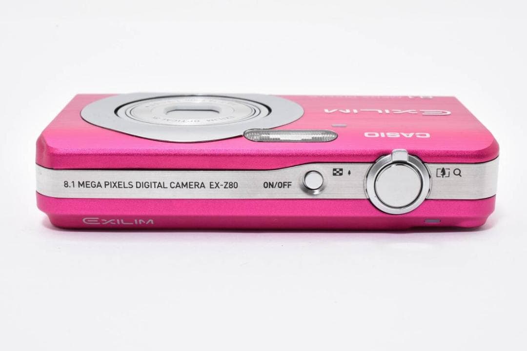美品 カシオ　CASIO EXILIM EX-Z80 ピンク 動作良好 A544