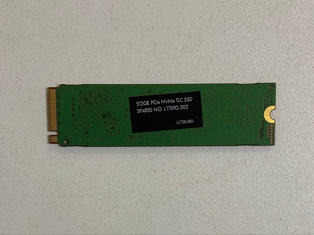 SAMSUNG M.2 NVMe 内蔵型SSD 512GB 4156時間動作品