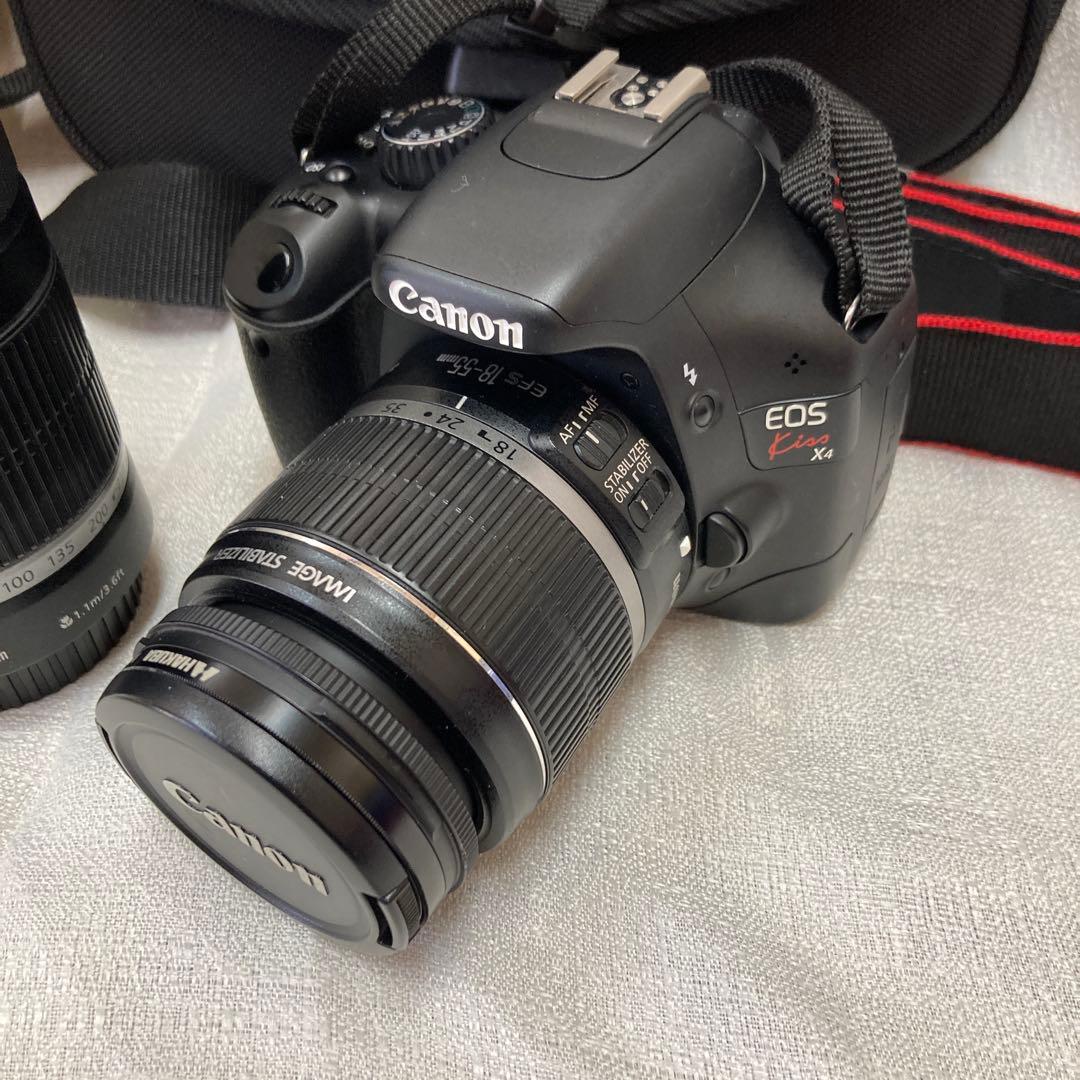Canon EOS kiss X4 ダブルズームセット 届いてすぐ使えます