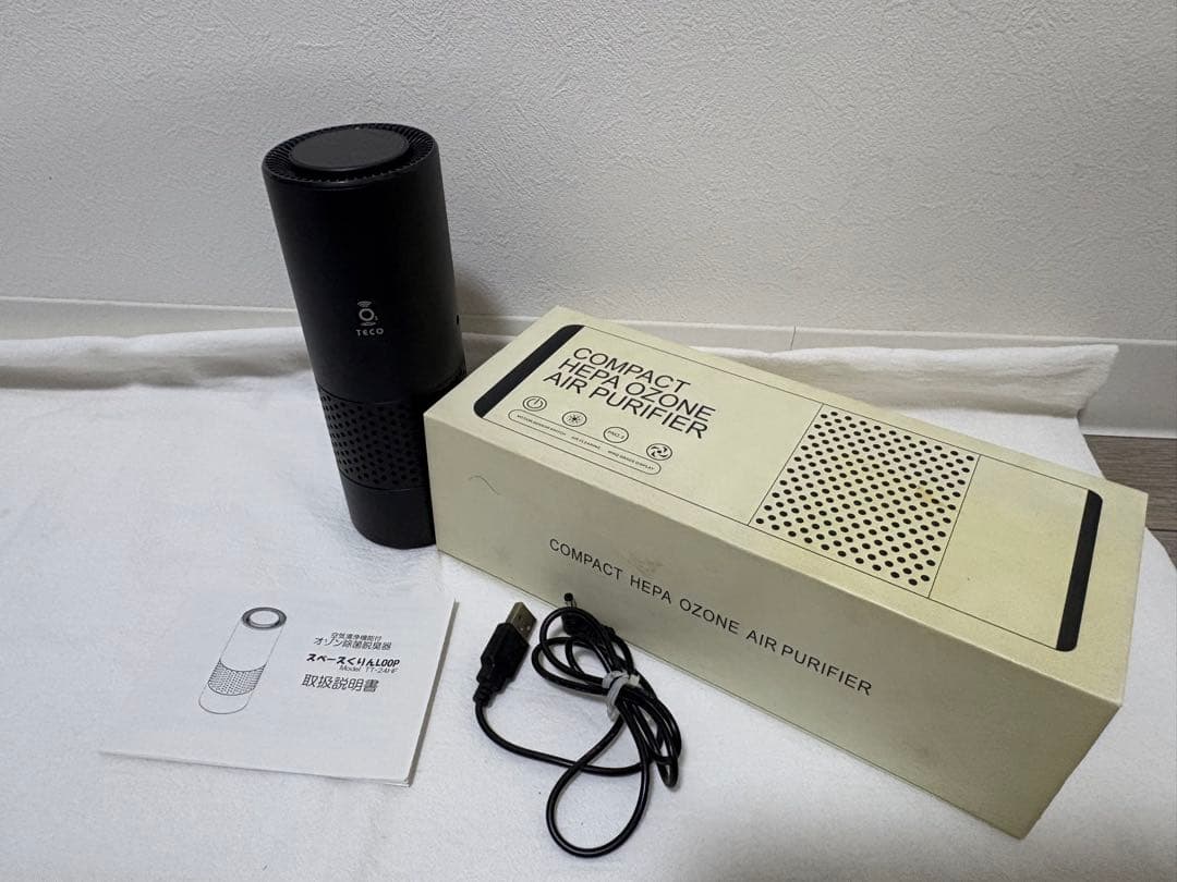空気清浄機・イオン発生器 TECO Compact HEPA Ozone Air Purifier