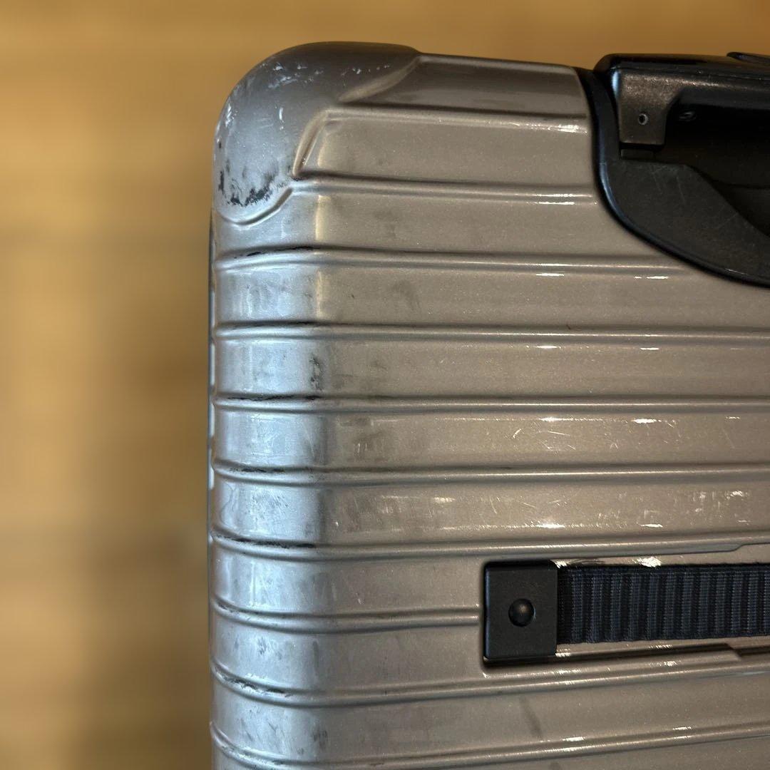 RIMOWA/リモワ製の2輪サルサ ビジネストロリー シャンパンゴールド 23L
