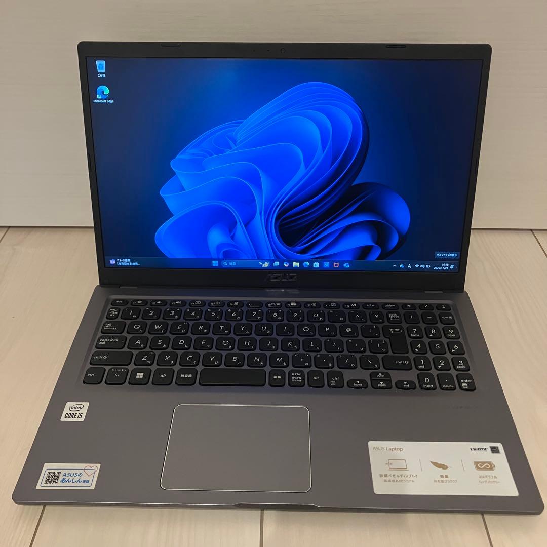 価格交渉可　ASUS　ノートパソコン　X515JA　SSD512GB　8G