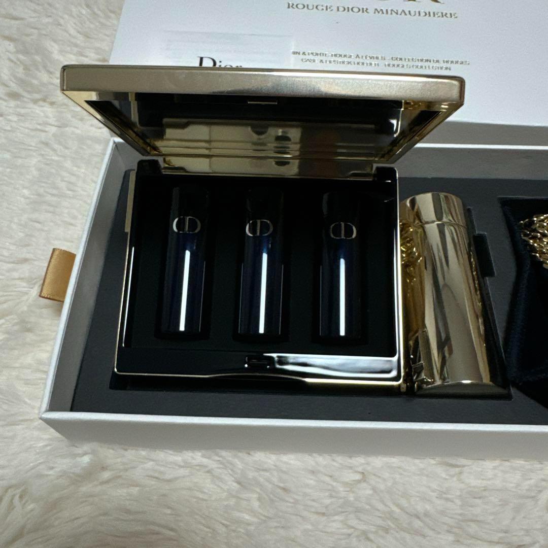 未使用 Dior 限定 ルージュ ディオール ミノディエール 口紅