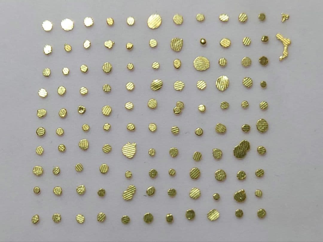 土肥金山 純金粒 砂金 110粒+α J