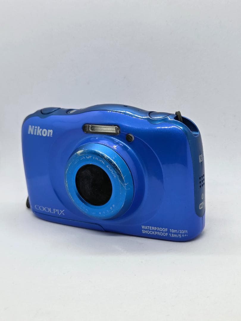 【スマホ転送OK】ニコン Nikon COOLPIX W100 ブルー