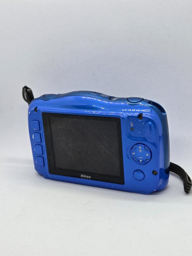 【スマホ転送OK】ニコン Nikon COOLPIX W100 ブルー
