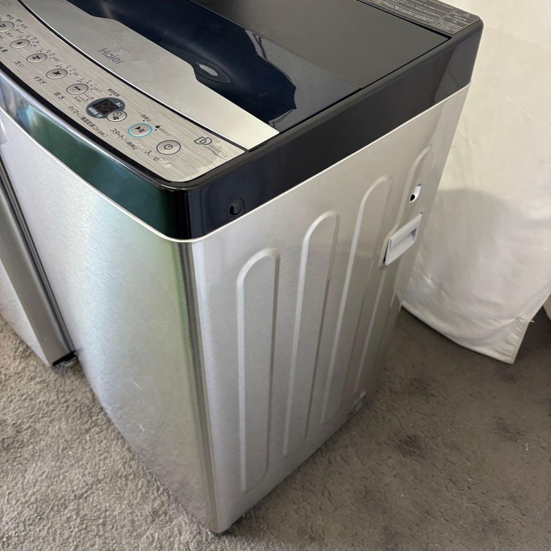 295❤️冷蔵庫　洗濯機　Haier　一人暮らし　家電セット　中古　綺麗　設置無料
