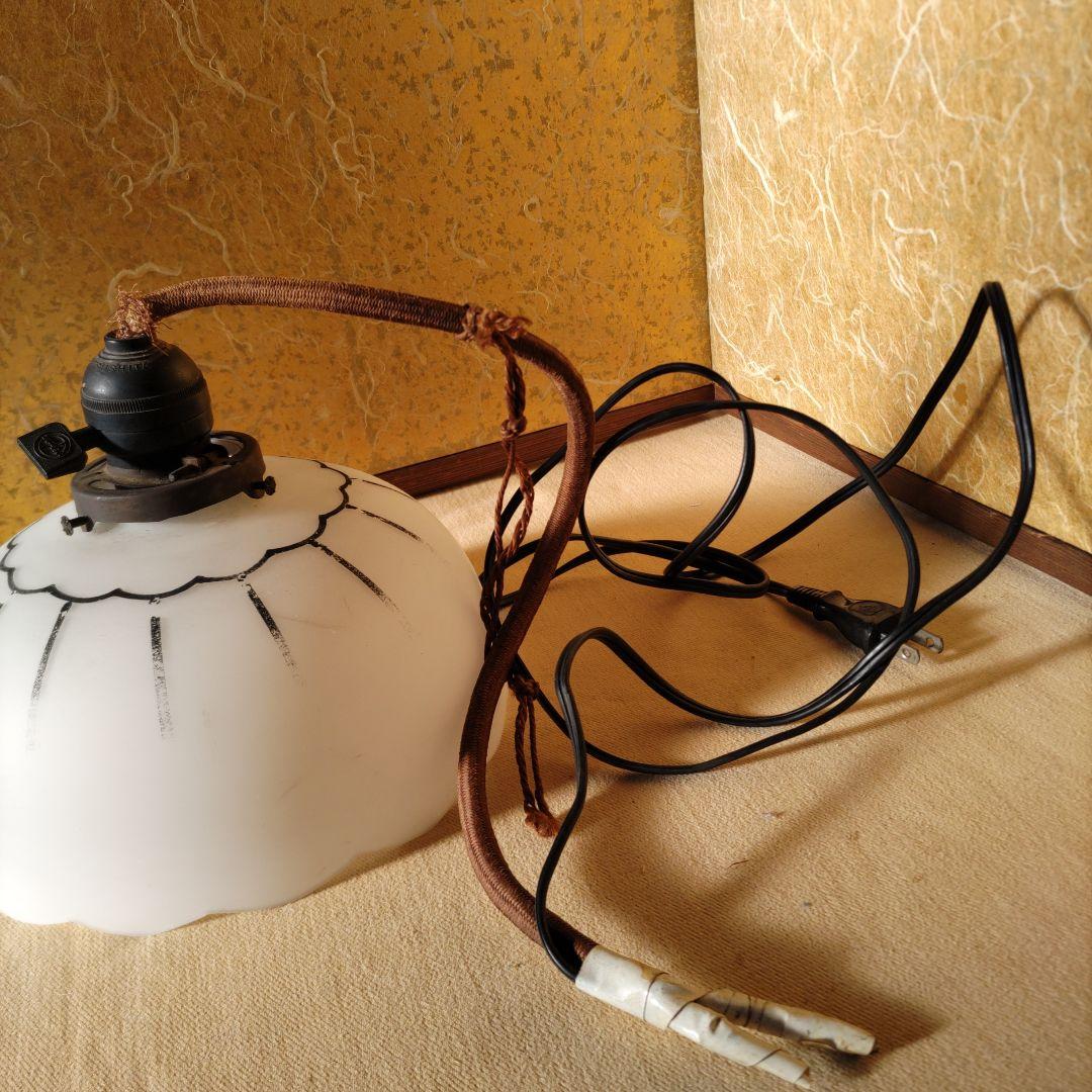 レトロ　電笠　器具付　D611