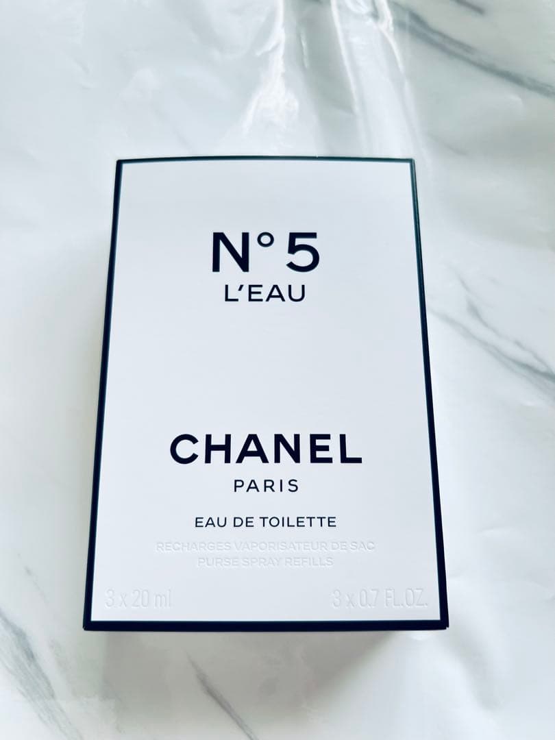 新品 chanel N°5 ロー ツィストスプレイ リフィル 20ml 2本