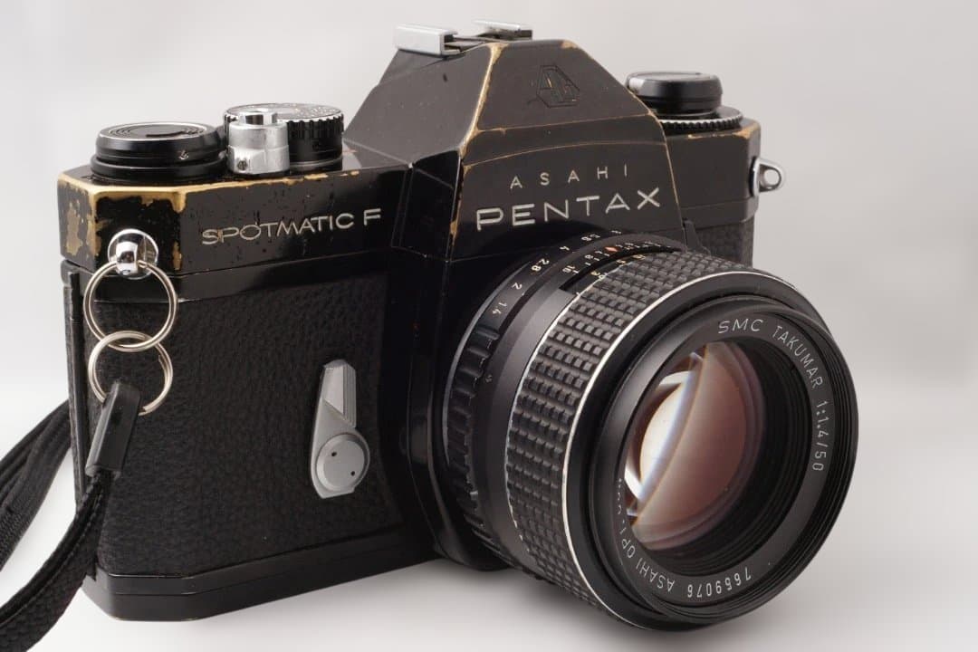 フィルムカメラ PENTAX SPF & SMC Takumar 50mm F/1.4
