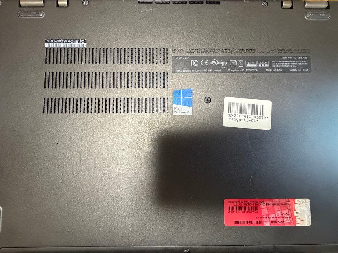 Windowsノート本体 Lenovo ThinkPad X240 SSD128GB
