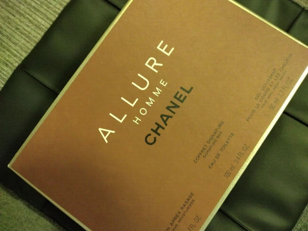 CHANEL★限定アクセサリーBOX付属★アリュール オム★オードトワレ50ml