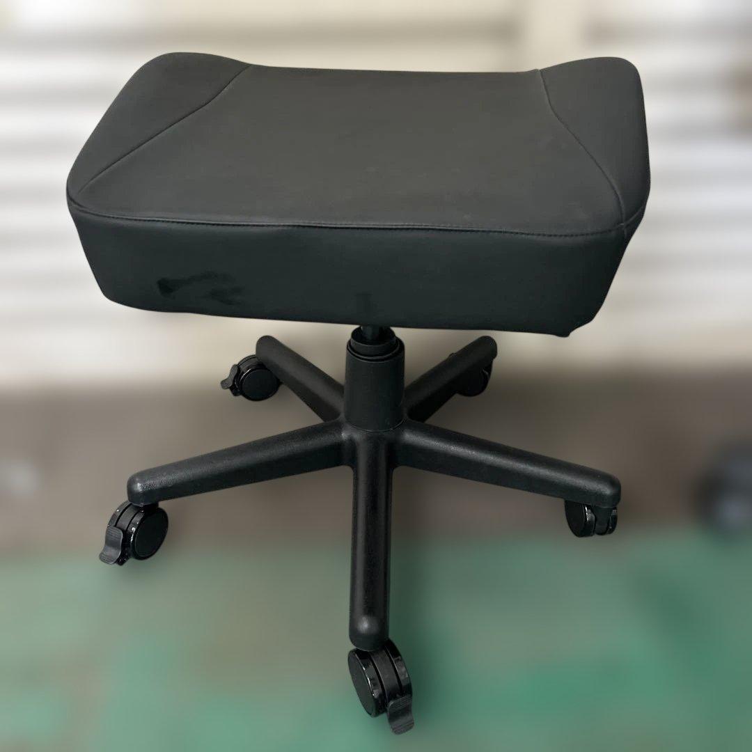 akracing オットマン　ブラック　フットレスト　高耐久PUレザー