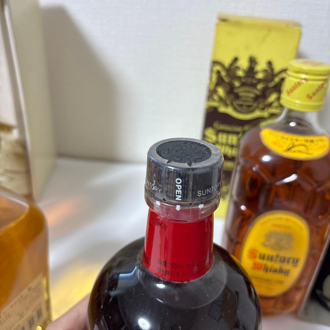 サントリー　リザーブ、クレスト12年、膳、クラシック、角瓶、オールド、ローヤル