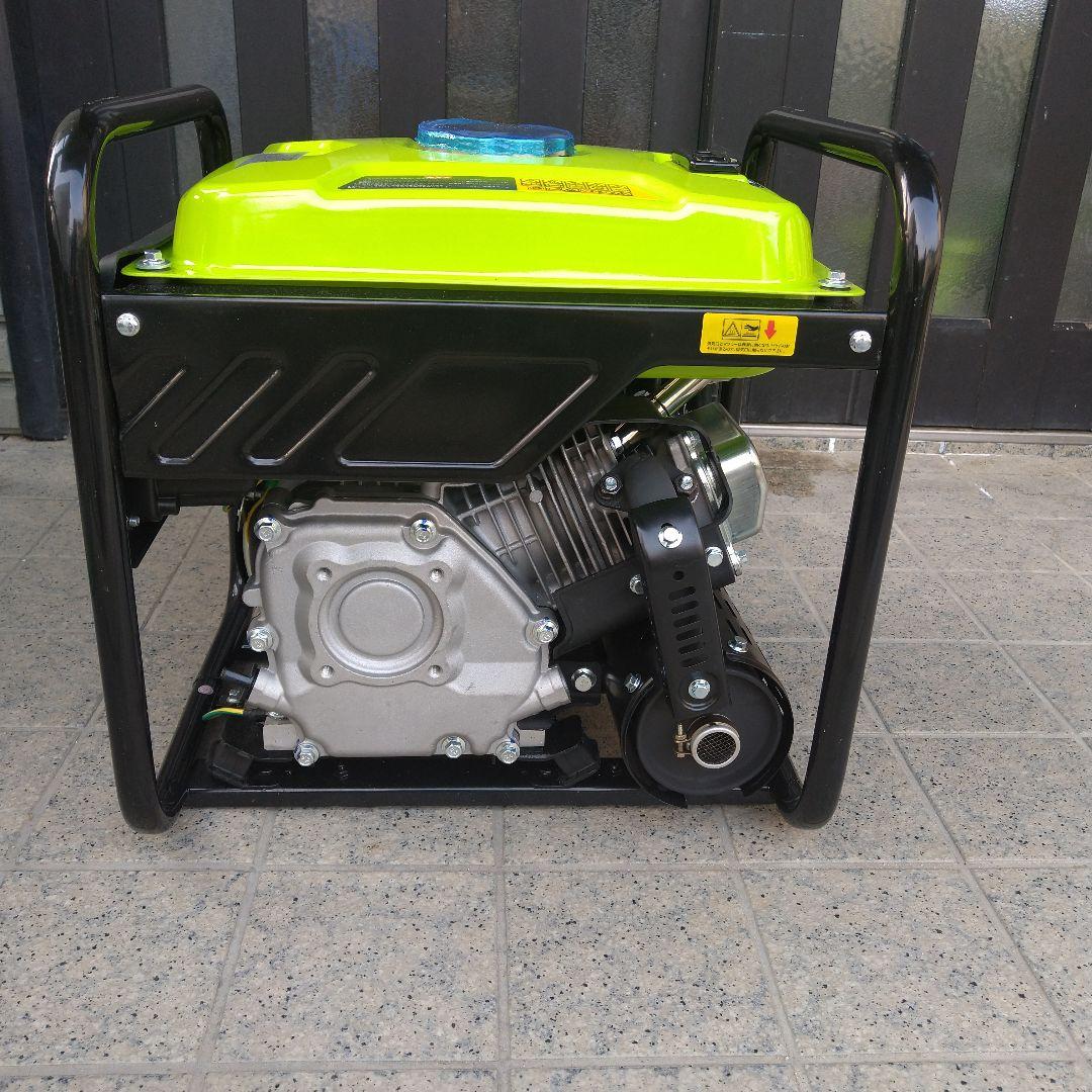 ポータブル発電機 ガソリンエンジン 緑色　ジャクティー