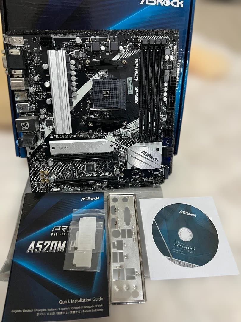ASRock A520M-PRO4 マザーボード