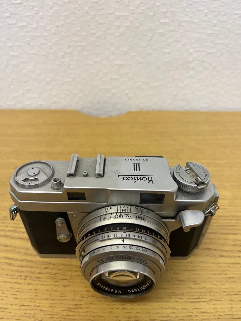 Konica Ⅲ レンジファインダー カメラ ダブルストローク ヴィンテージ