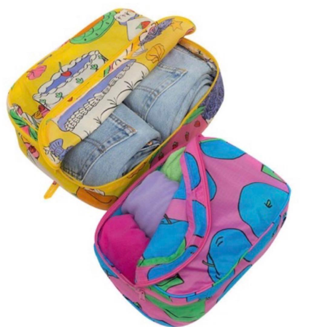 新品　BAGGU バグゥ PACKING CUBE SET