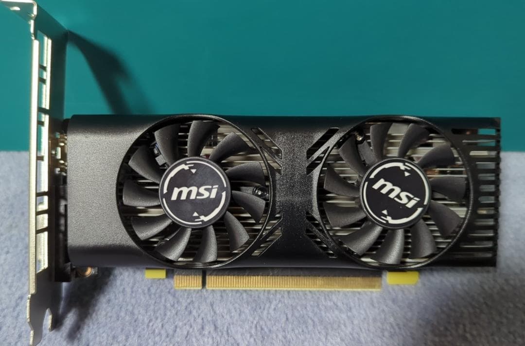 【msi GeForce GTX1650　4GB】