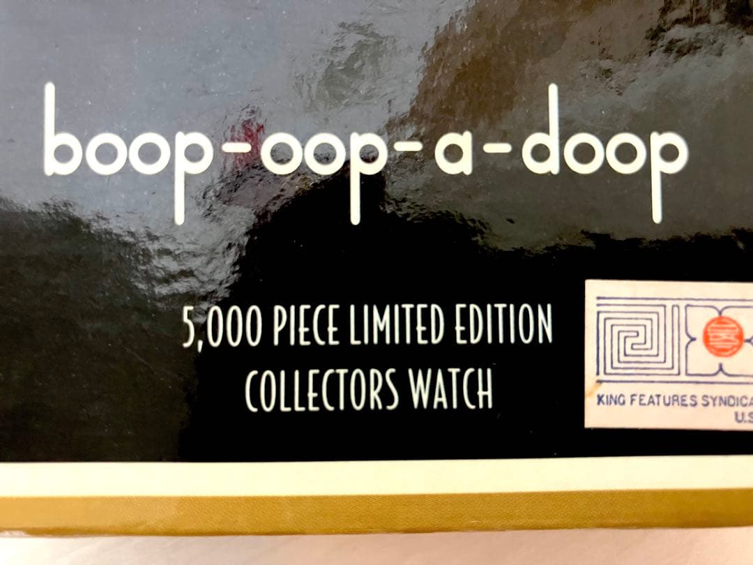 【限定品】ベティ・ブープ1996年5000本限定コレクターズウォッチ