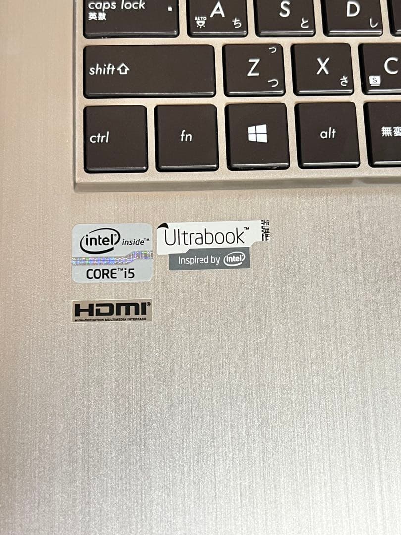 Windowsノート本体 ASUS Zenbook i5 UX32A RAM4GB SSD256GB