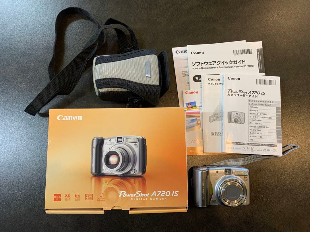 Canon PowerShot A720 IS 本体と付属品 動作確認済み　美品