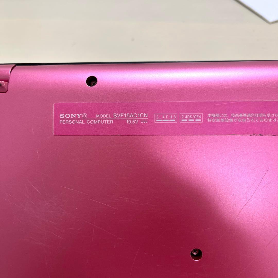 【ジャンク品】 ノートPC SONY VAIO SVF15A17CJP