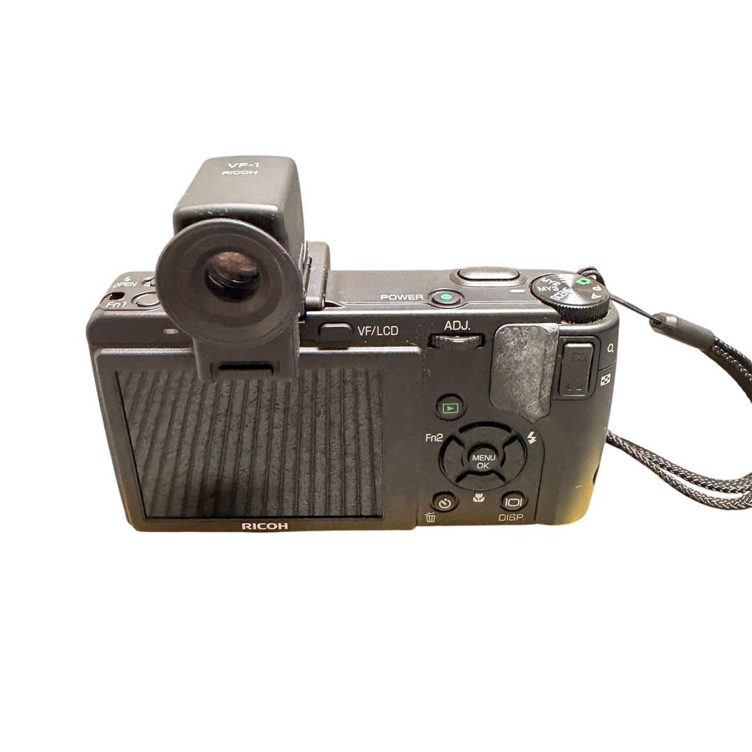 RICOH GX200 デジタルカメラ VF-1 自動開閉式レンズキャップ