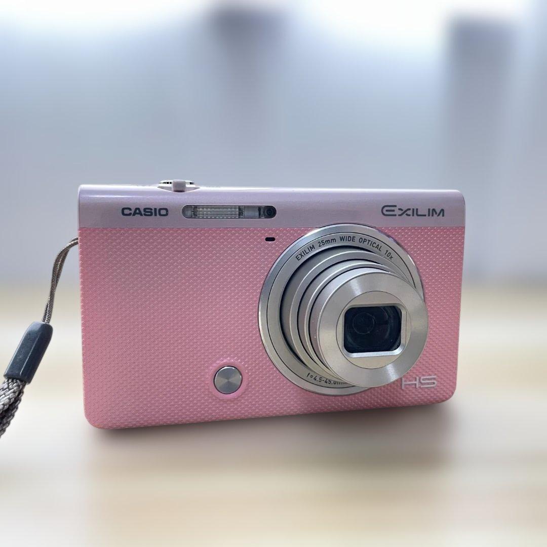 【動作品・備品元箱付き】CASIO EXILIM EX-ZR70 PINK