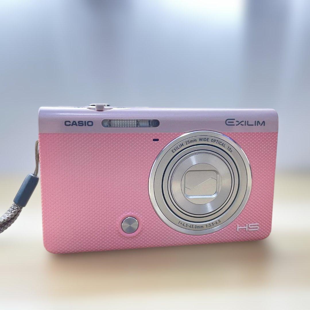 【動作品・備品元箱付き】CASIO EXILIM EX-ZR70 PINK