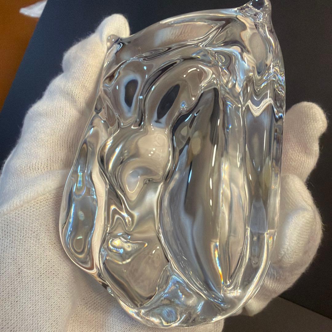 Lead Crystal ブルドッグ　西ドイツ