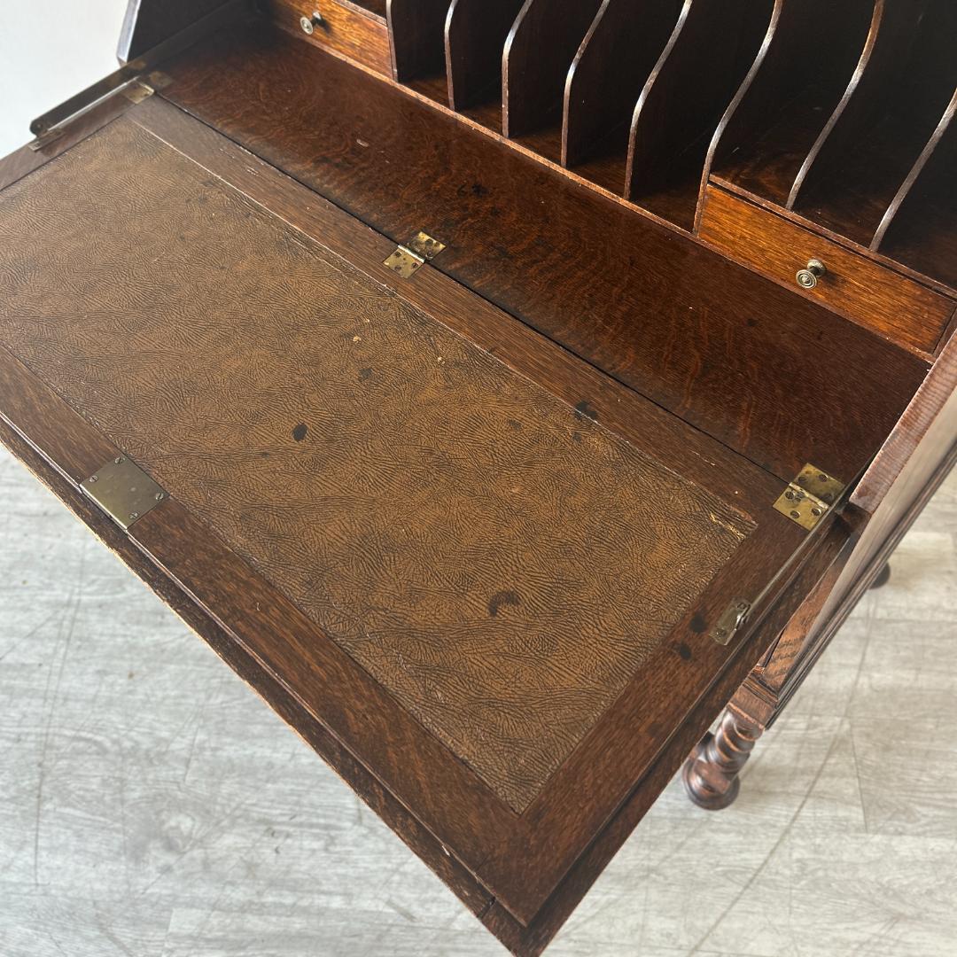 イギリス アンティーク家具 ビューロー　机 1930年頃 016B