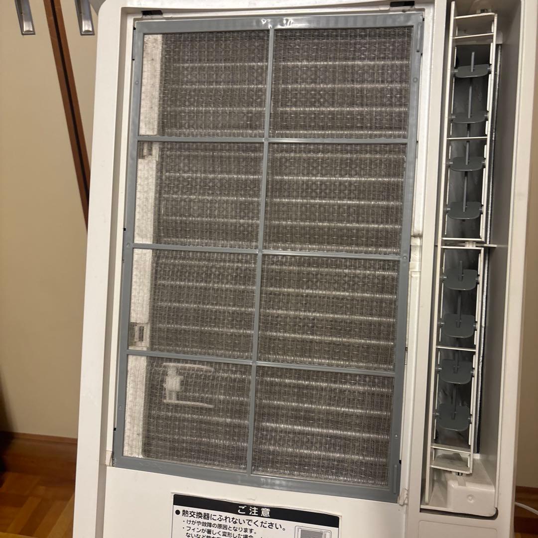 小泉窓用エアコン ルームエアコンkaw-1673 リモコンなし