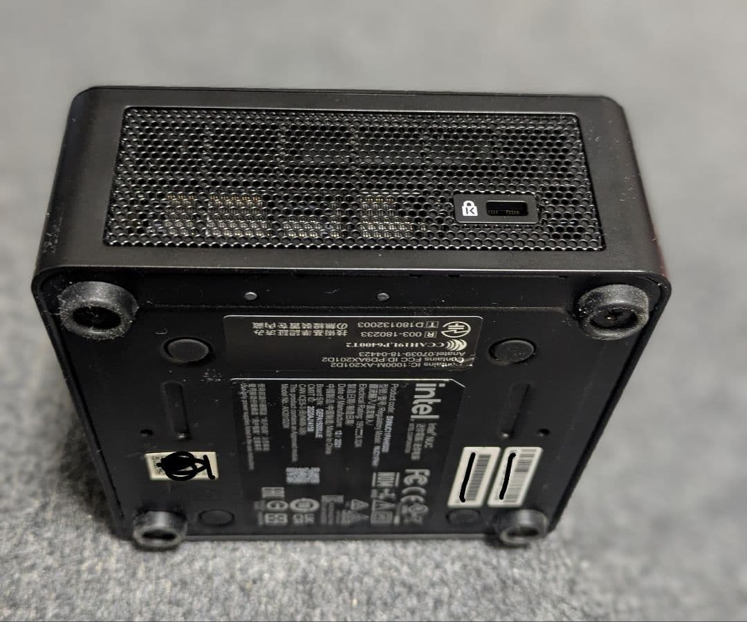ミニPC Intel NUC11 Perf Mini PC Kit i5 1TB SSD