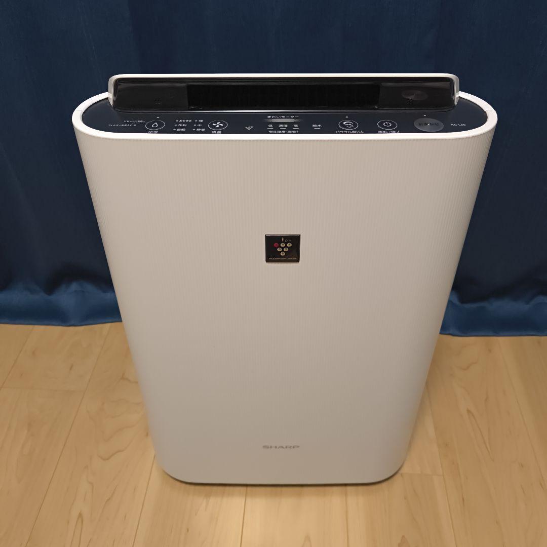 空気清浄機 加湿器 SHARP 2021年製 KC-L50-W