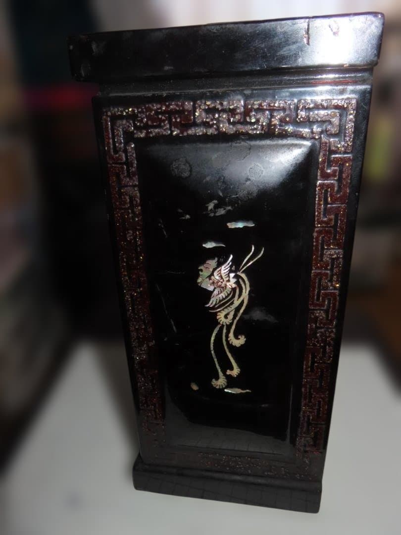 古美術 民芸 螺鈿細工 小箪笥 時代物 豪華絢爛