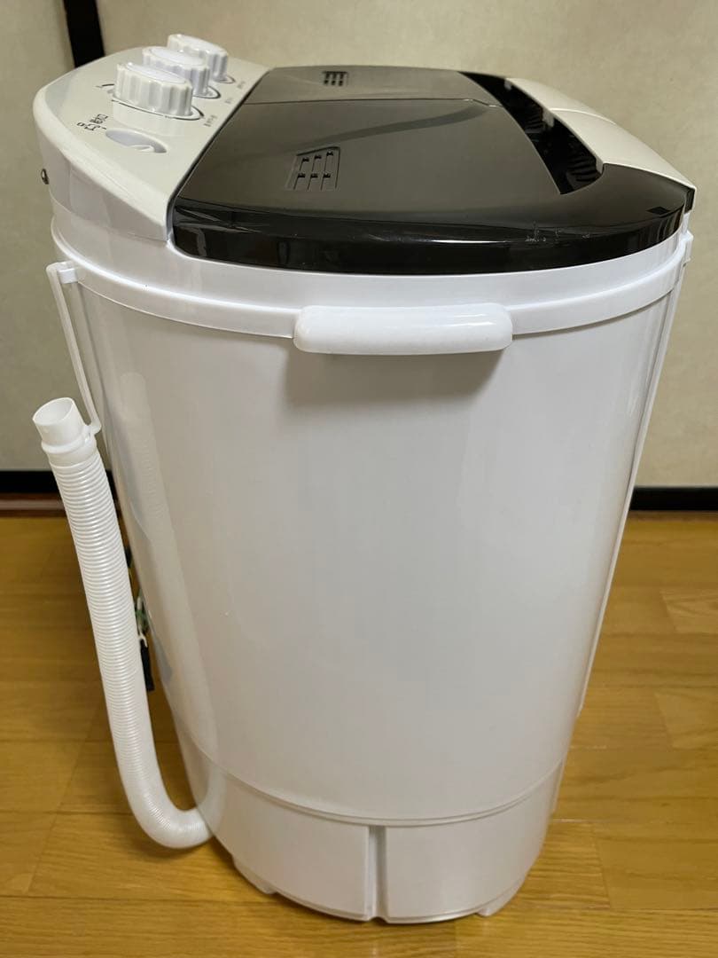 WEIMALL 二槽式小型洗濯機 NAW002 ホワイト×ブラック 2024年製