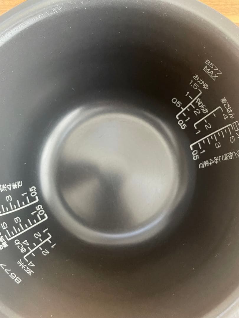 象印 炎舞炊き　NW-JT10 5.5合炊き　濃墨