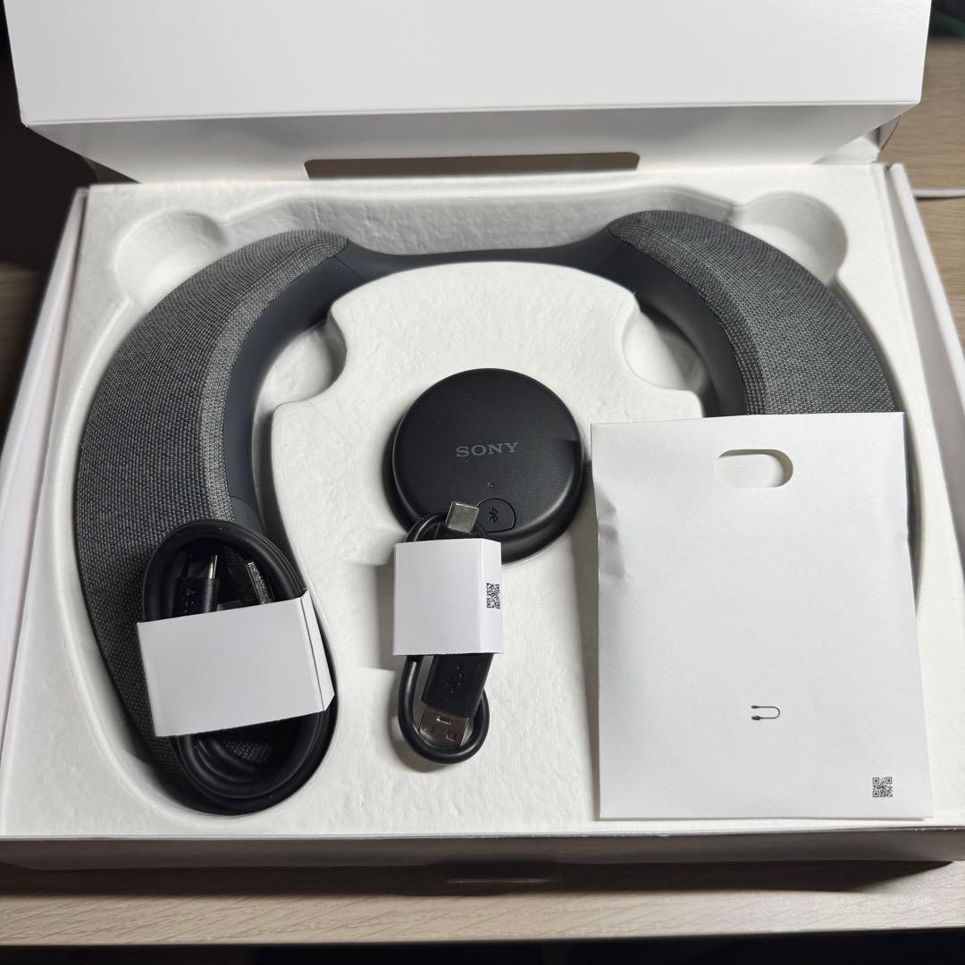 【極美品】SONY SRS-NS7 ワイヤレスネックバックスピーカー