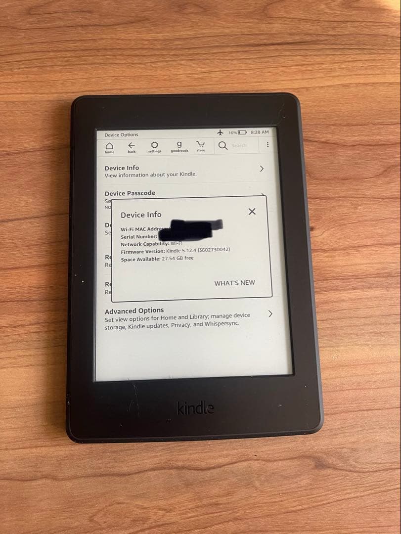 Amazon Kindle 32GB Wi-Fi グレー DP75SDI