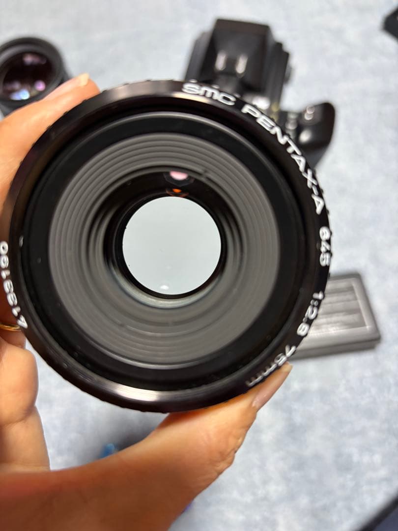 PENTAX645 中判カメラ 645 マウント レンズ3本付き