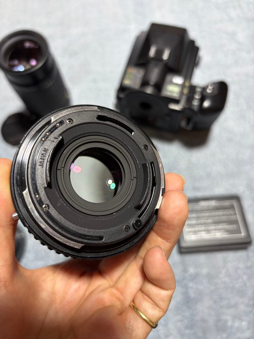 PENTAX645 中判カメラ 645 マウント レンズ3本付き