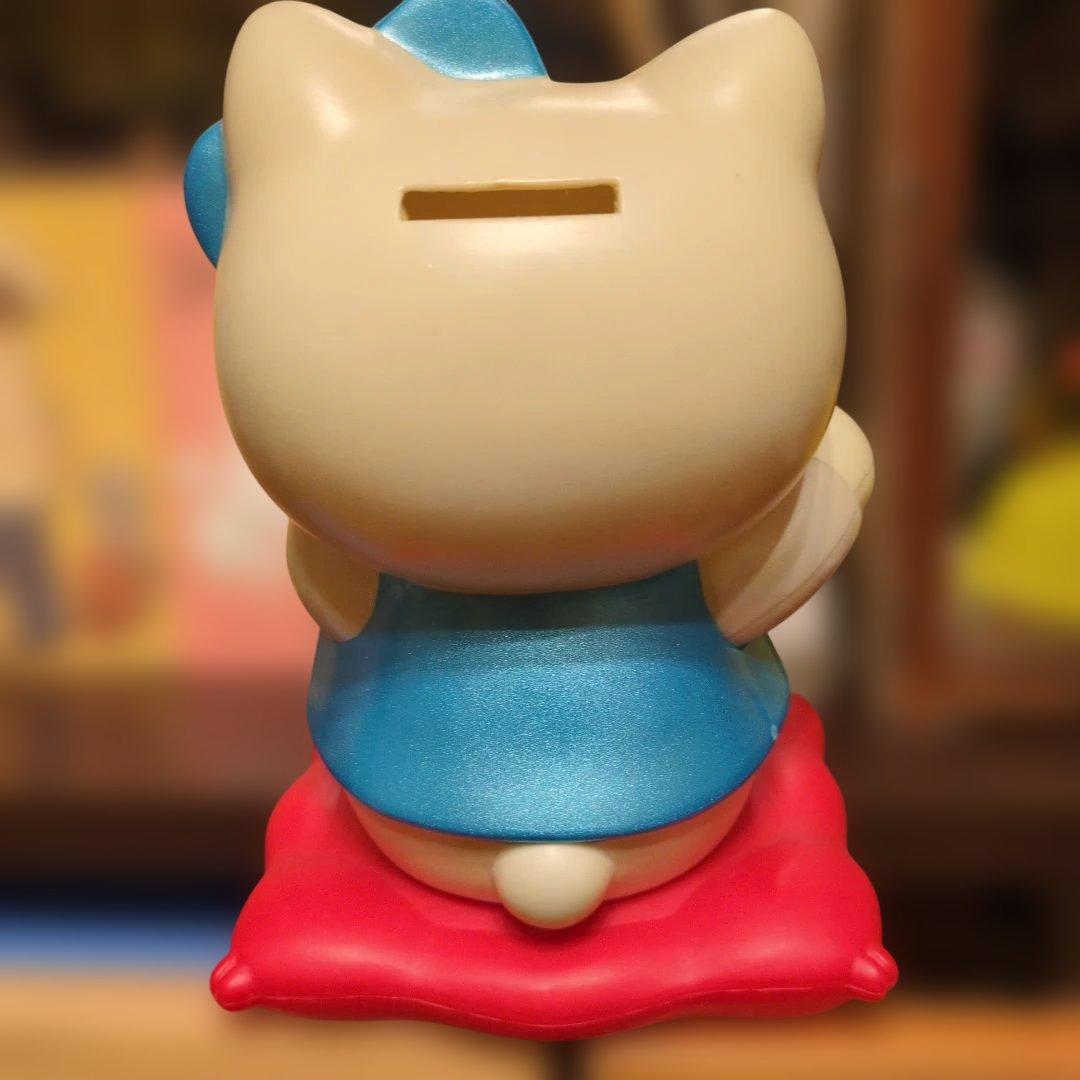 極美品 希少 1999年製 ハローキティ 招き猫 貯金箱 ヴィンテージ レア