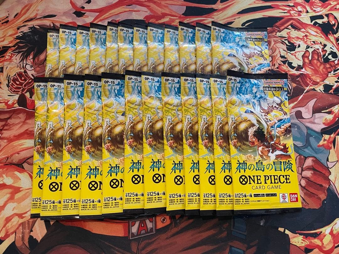 神の島の冒険 1box分★24パック★ブースターパック★ワンピースカード