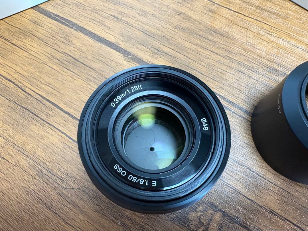 【極美品】SONY E50mm F1.8 OSS レンズ