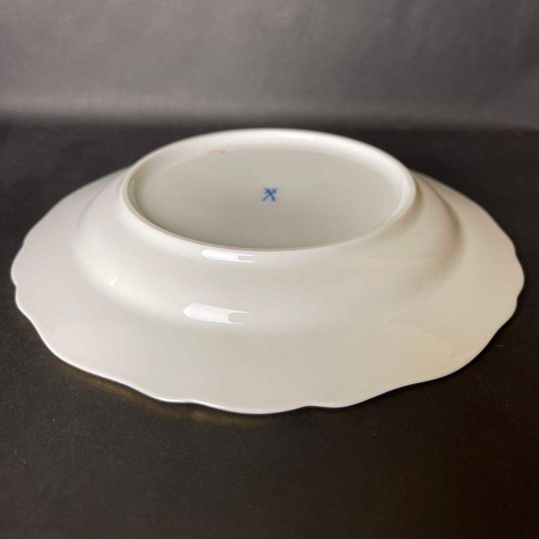 マイセン　ベーシックフラワーシリーズ　プレート　18㎝　額皿使用　美品