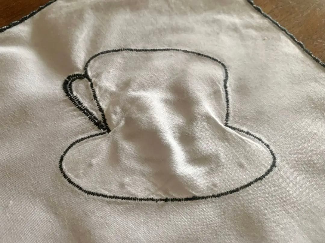 ヴィンテージ⭐︎刺繍入り テーブルクロス