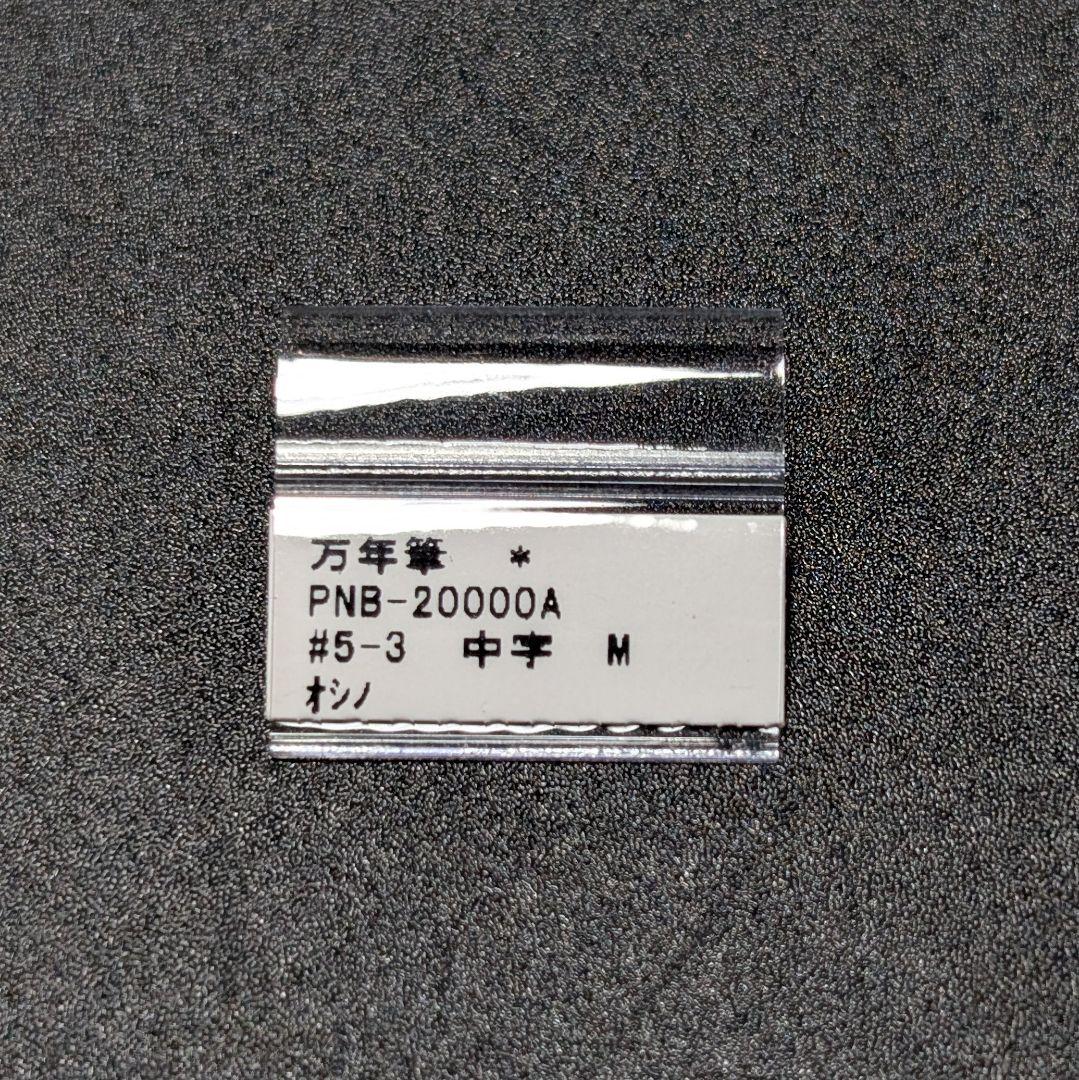 プラチナ万年筆 3776 CENTURY 忍野 M