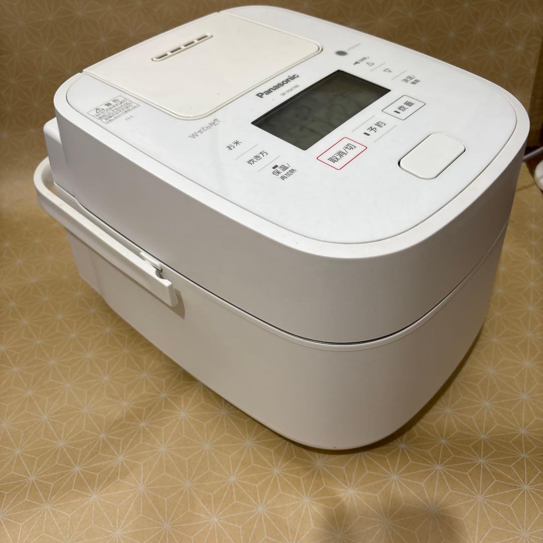 Panasonic 炊飯器 ホワイト